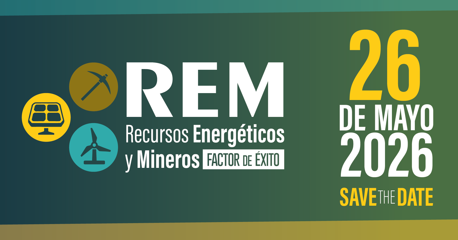 VI Edición REM: Recursos energéticos & mineros