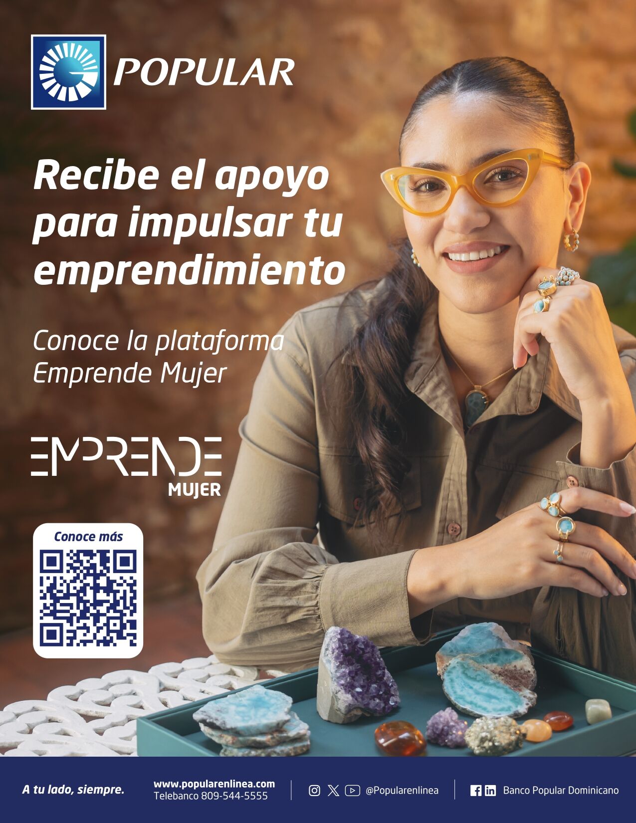 Banco Popular Dominicano, Barrick Pueblo Viejo, Inicia, CESPM, Total Dominicana