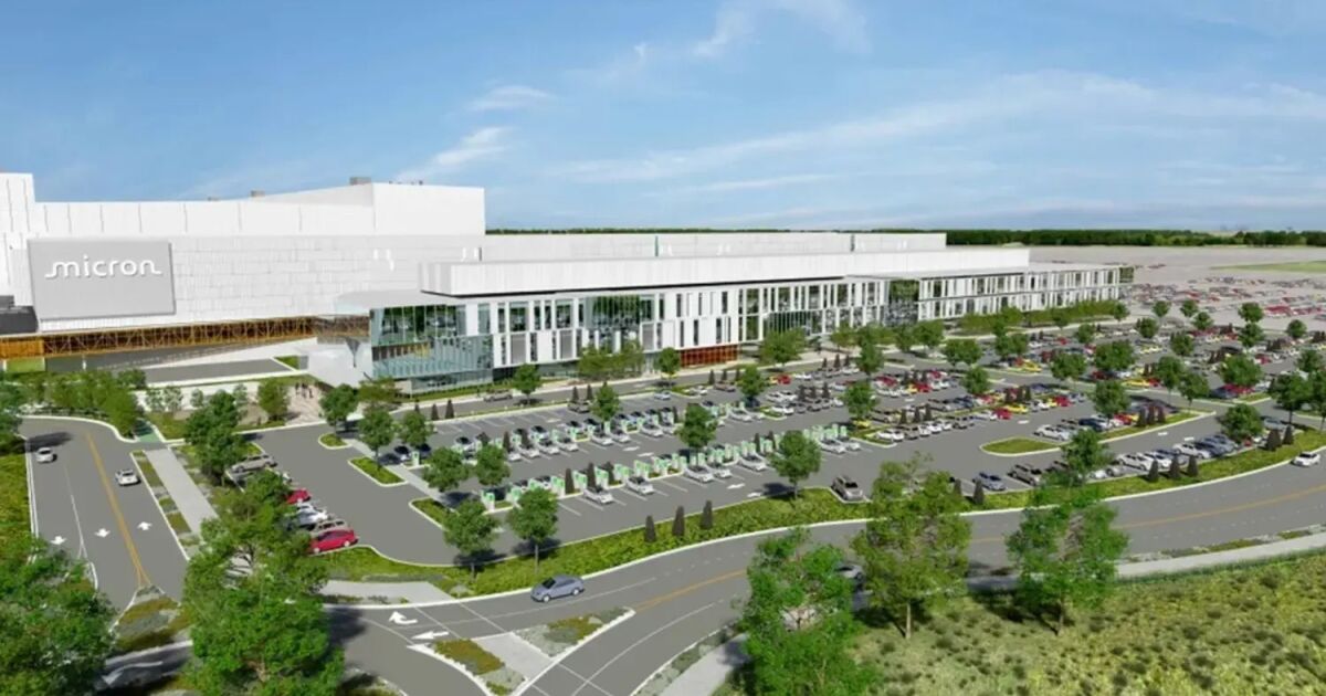 Micron anuncia la fecha oficial de inicio de obras para su planta de semiconductores de 100 mil millones de dólares