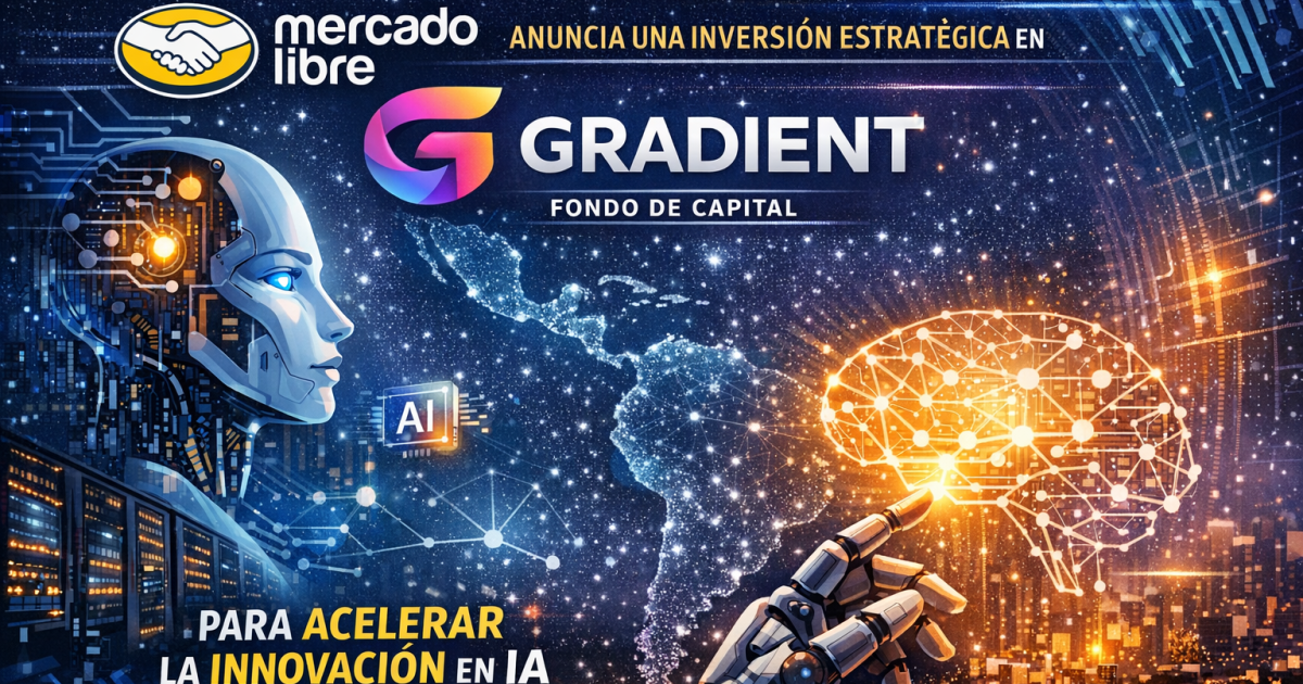 Mercado Libre anuncia una inversión estratégica en el fondo de capital Gradient para acelerar la innovación en IA en América Latina