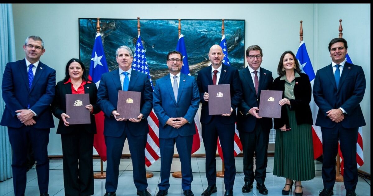 Gobierno de Chile firma acuerdos con Estados Unidos para fortalecer cooperación en minerales críticos y seguridad