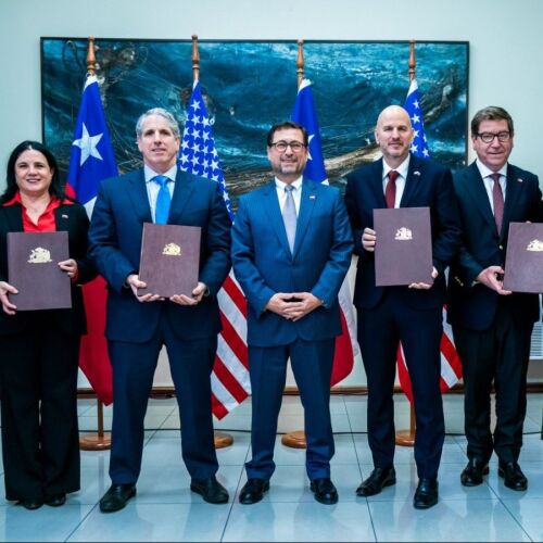 Gobierno de Chile firma acuerdos con Estados Unidos para fortalecer cooperación en minerales críticos y seguridad
