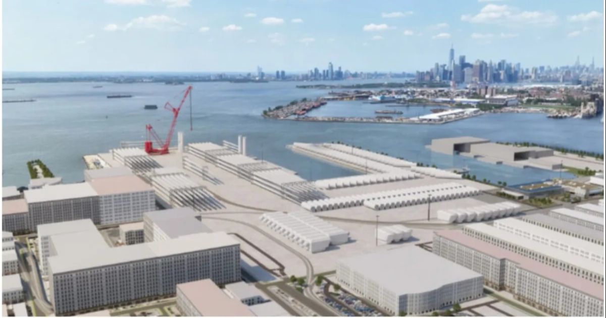 Terminal marítima del sur de Brooklyn está cada vez más cerca de convertirse en un puerto eólico marino