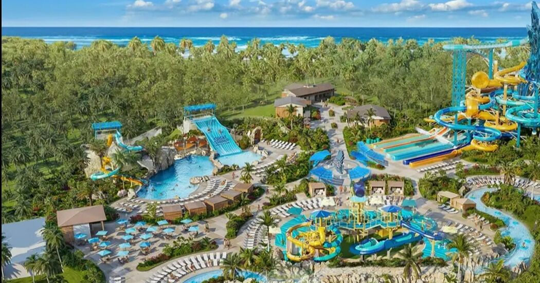 Norwegian Cruise Line acaba de revelar la fecha de apertura de su nuevo parque acuático en las Bahamas, que contará con una torre de 52 metros, 19 toboganes y un río lento