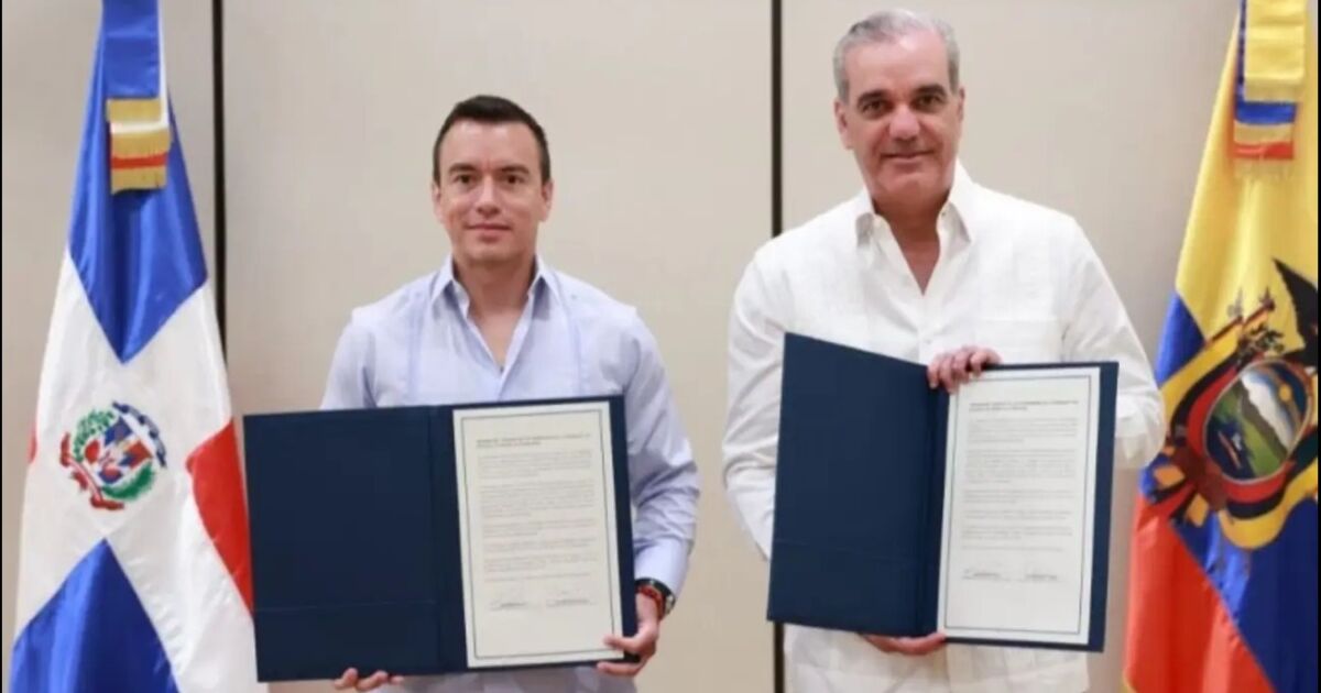 Ecuador y República Dominicana avanzan hacia acuerdo comercial