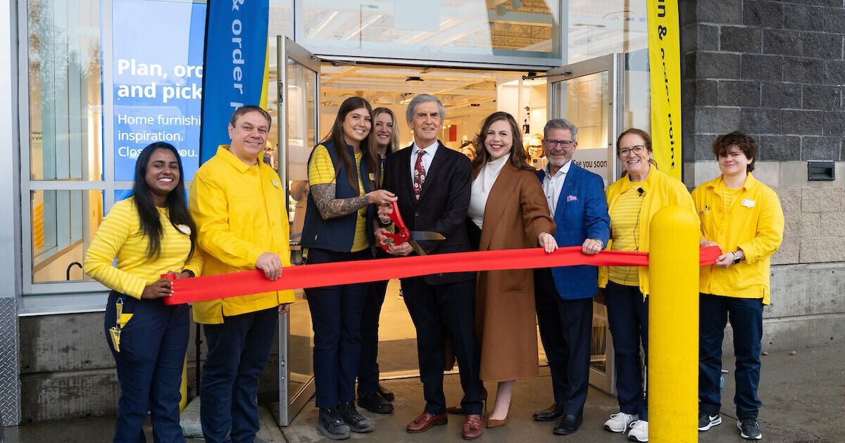 IKEA Canadá abre su nuevo punto de planificación y pedido en Abbotsford, Columbia Británica