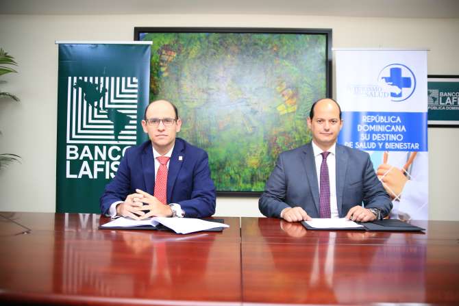 Asociación Dominicana de Turismo de La Salud y Banco Múltiple  LAFISE Firman Convenio de Colaboración