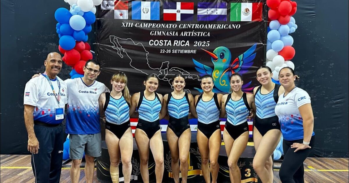 Costa Rica ganó 27 medallas en el Campeonato Centroamericano de Gimnasia Artística