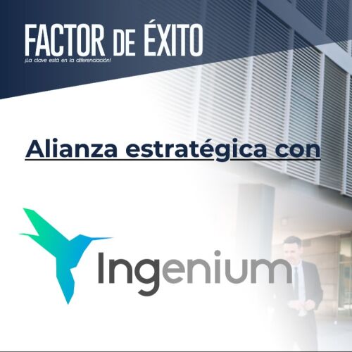 Factor de Éxito se une como Media Partner de Ingenium: Una alianza estratégica para impulsar la innovación tecnológica en América Latina