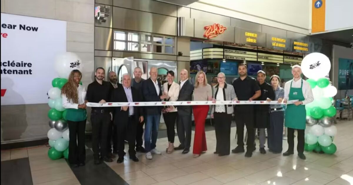 El restaurante Zak's Diner abre sus puertas en el Aeropuerto Internacional de Ottawa