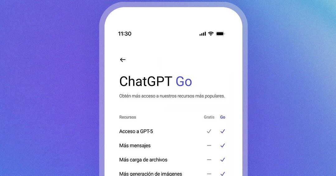 OpenAI lanza ChatGPT Go en México y se asocia con Rappi para ofrecer beneficios