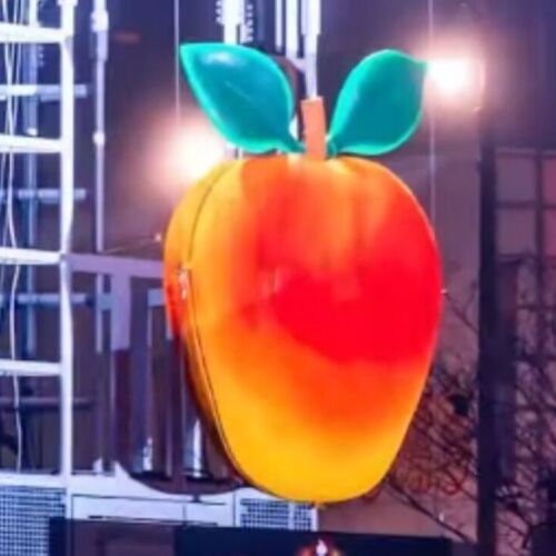 El Peach Drop de Atlanta regresa para la noche de fin de año