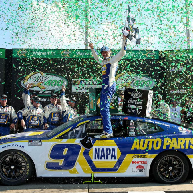 Chase Elliott ganó la Quaker State 400 de la NASCAR Cup Series 2022 en Atlanta