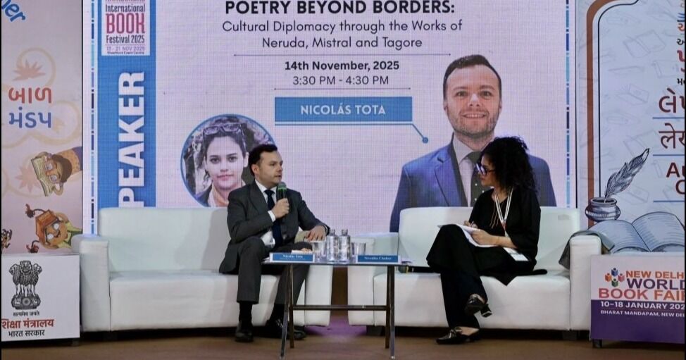 Literatura sin fronteras: Chile participa en el festival internacional del libro de Ahmedabad 2025