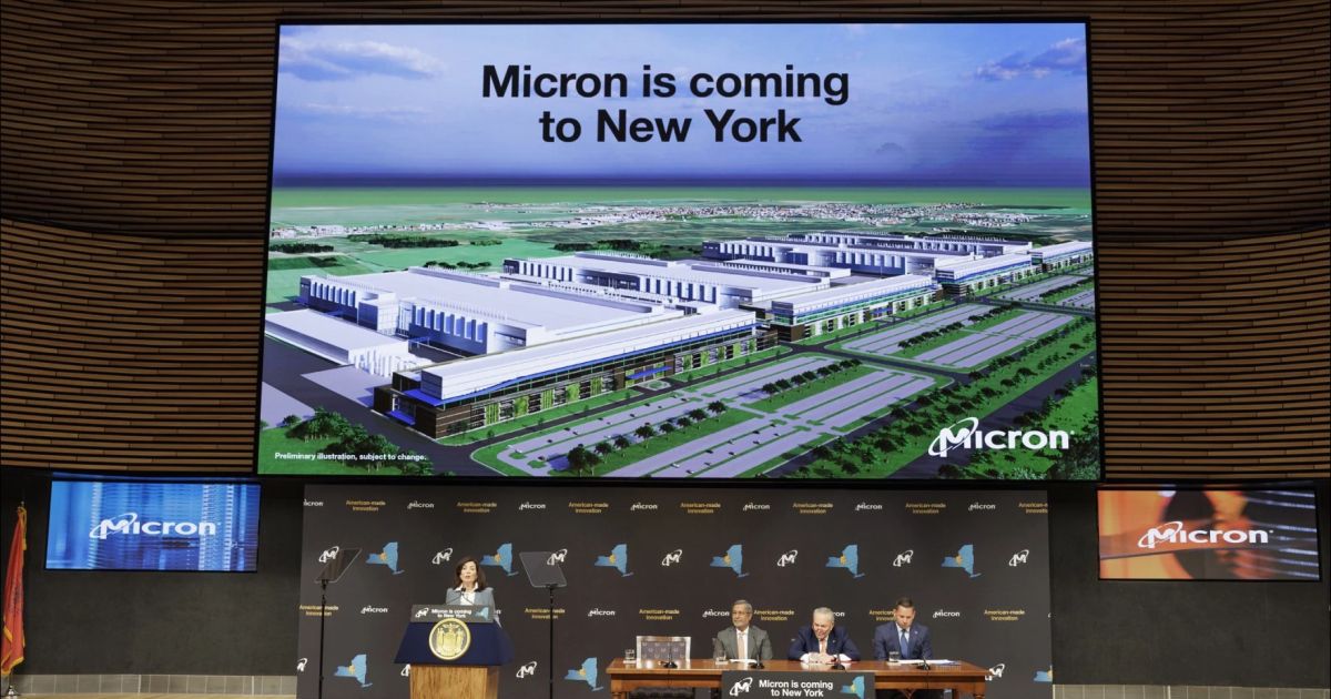 Micron recibió $6.1 mil millones en subvención CHIPS para proyectos en el centro de Nueva York e Idaho