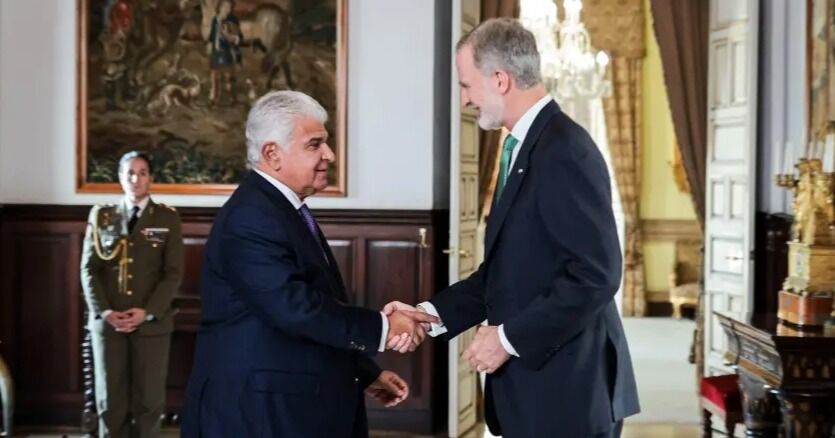 Rey de España expresa el interés de las empresas españolas de participar en proyectos en Panamá