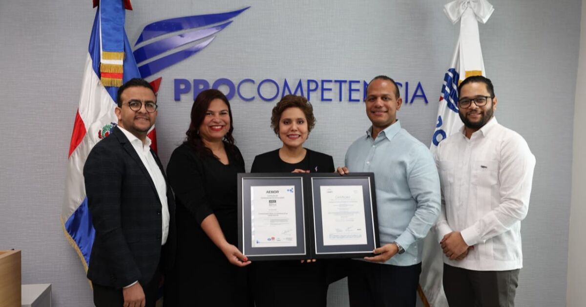 ProCompetencia se convierte en la primera autoridad de competencia del Caribe y Centroamérica certificada ISO 9001:2015