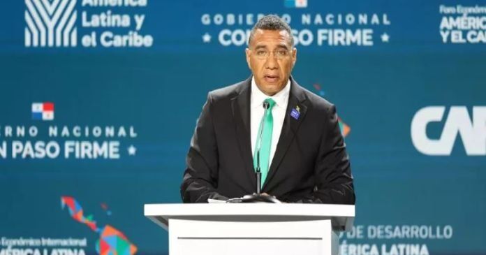El primer ministro Andrew Holness pide una voz más fuerte de América Latina y el Caribe a nivel mundial