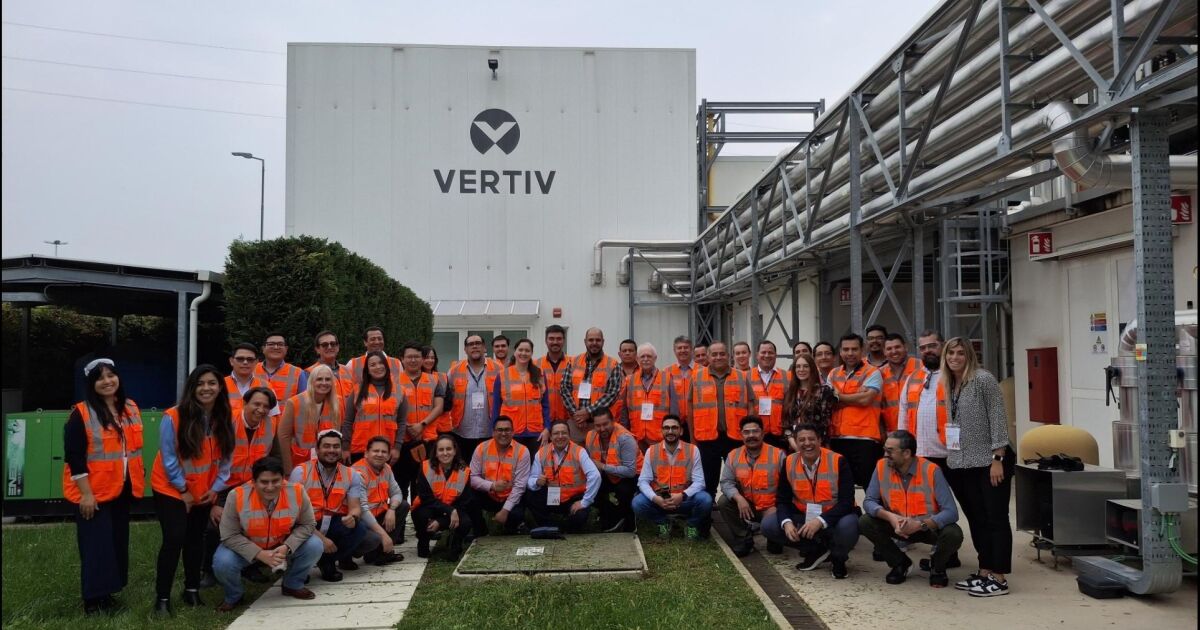 Vertiv lleva a cabo Programa de Certificación Comercial presencial en Europa para expertos de América Latina