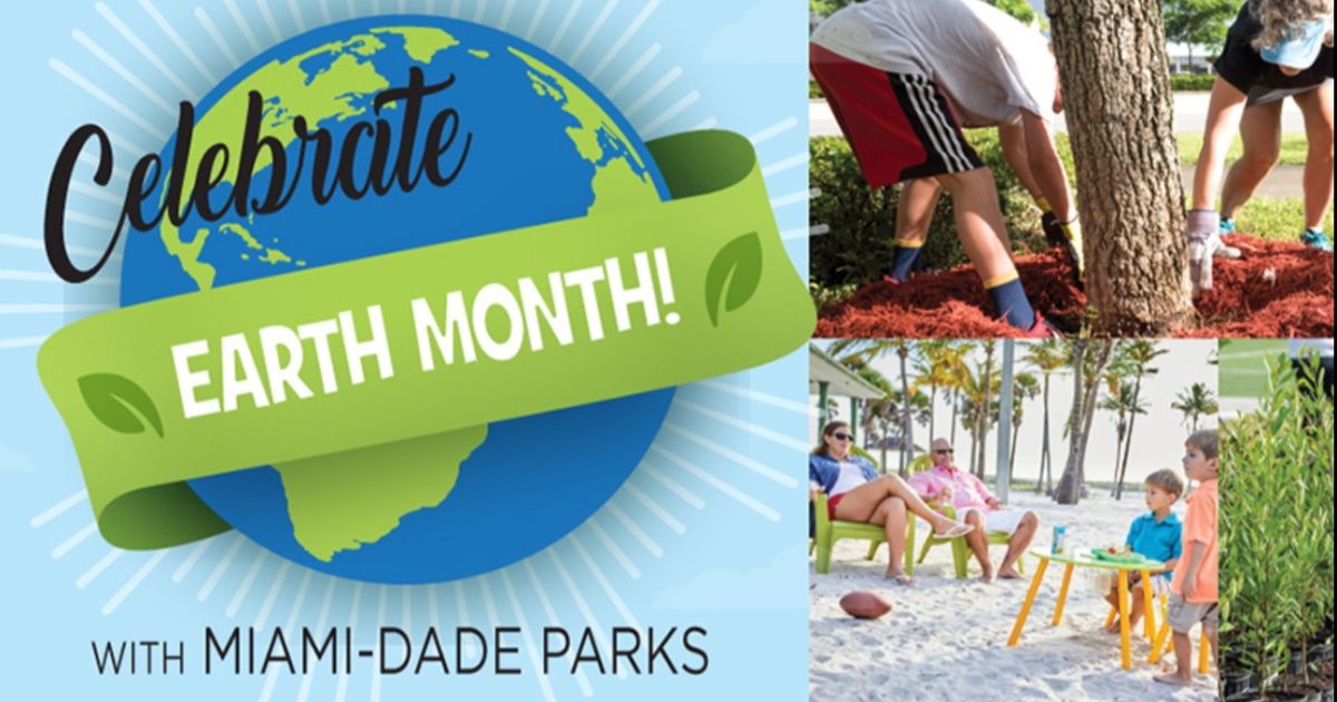 Los Parques del Condado de Miami-Dade celebran el Mes de la Tierra durante todo abril