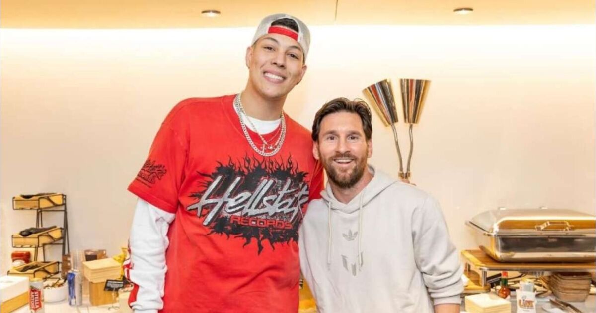 Messi brilla en el Super Bowl junto a Mahomes