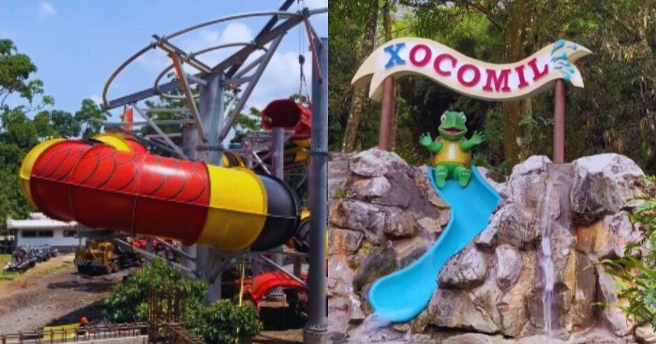¡36 toboganes nuevos! Así avanza la remodelación del parque Xocomil del Irtra
