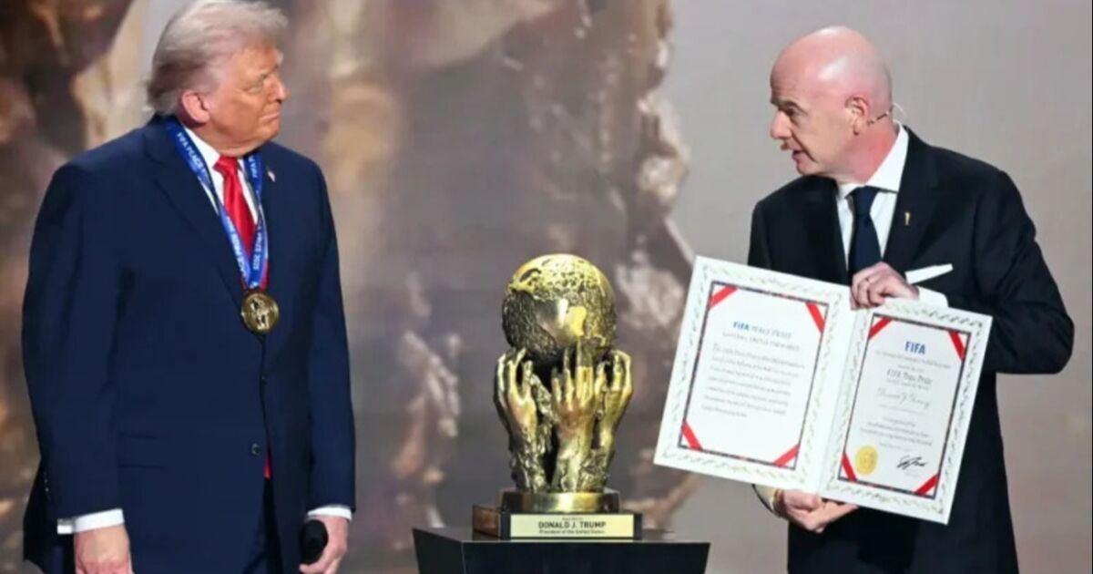 FIFA otorga su primer «Premio de la Paz» a Donald Trump