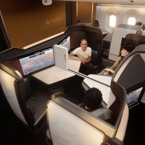Air Canada presenta un rediseño de cabina que irradia alegría