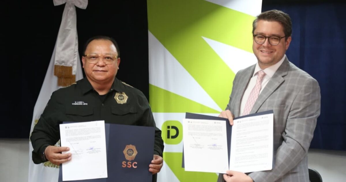 La SSC e inDrive firman convenio para fortalecer la atención inmediata y la seguridad en la movilidad urbana