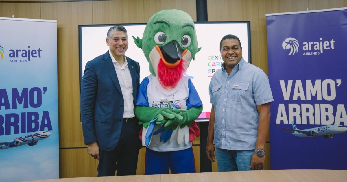 Arajet será la aerolínea oficial de los Juegos Centroamericanos y del Caribe