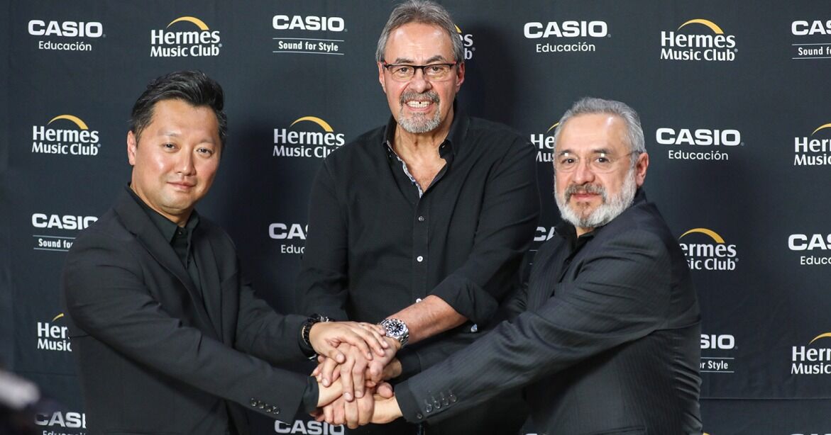 Casio y Hermes Music sellan alianza para fortalecer educación y cultura musical en México