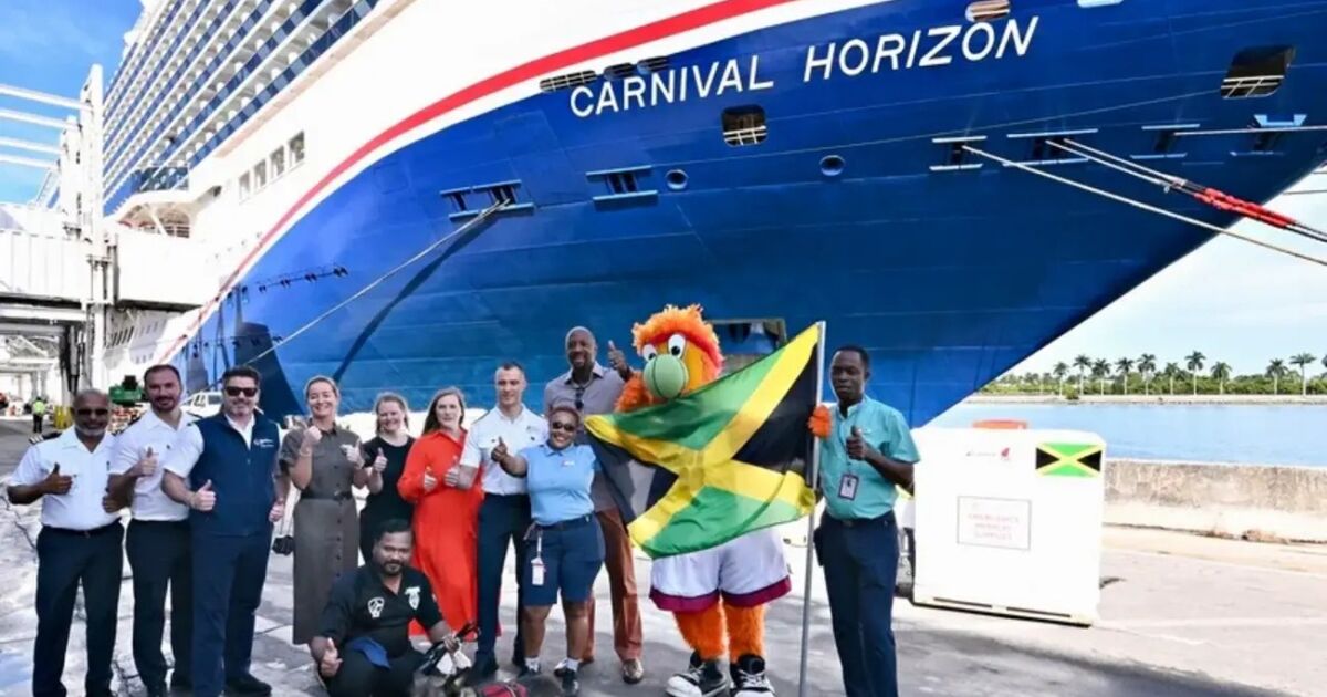 Carnival Horizon zarpa con más suministros de ayuda para el huracán en Jamaica