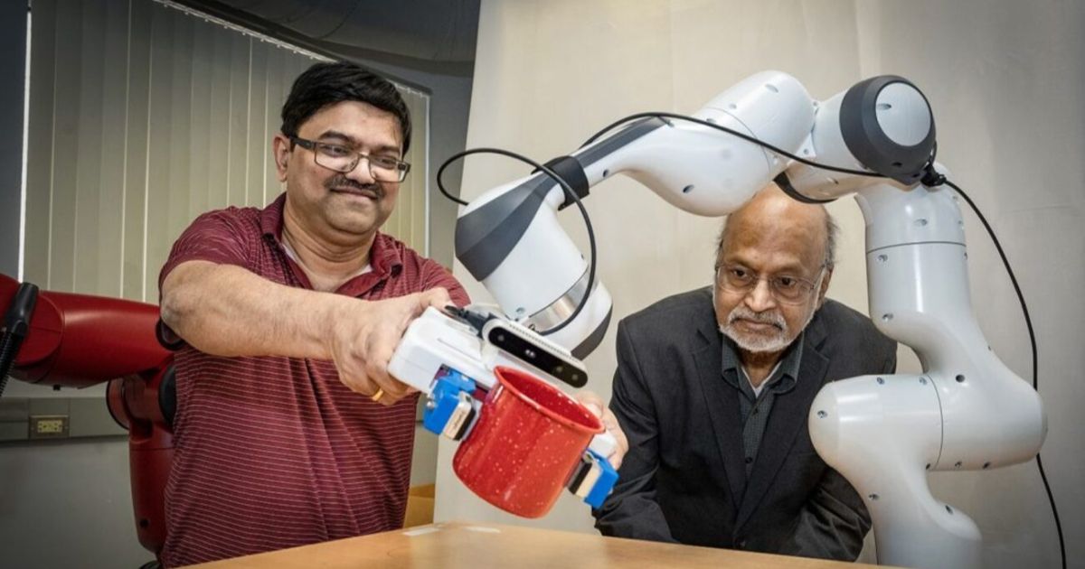 Equipo de investigación de SBU desarrolla un robot para ayudar a los pacientes con ELA