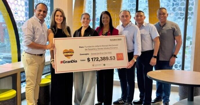 Jornada solidaria: Fondos del Gran Día de McDonald’s se destinan a Voces Vitales y Fundación Infantil Ronald McDonald