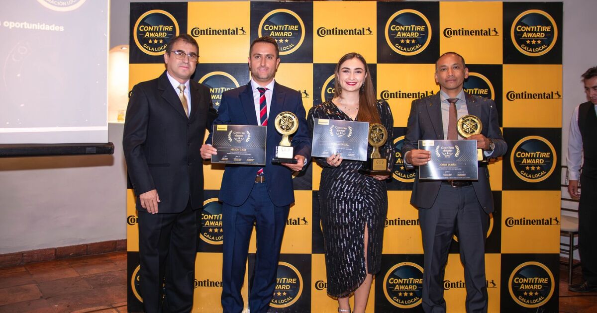 Continental Tire Andina realizó los de Conti Tires Award 2023 que reconoce la excelencia de sus colaboradores