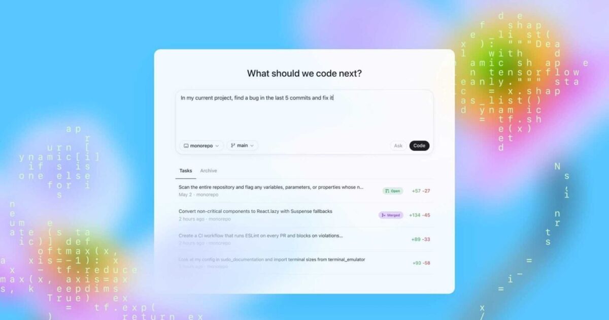 OpenAI lanza Codex, un nuevo asistente de codificación de IA para desarrolladores