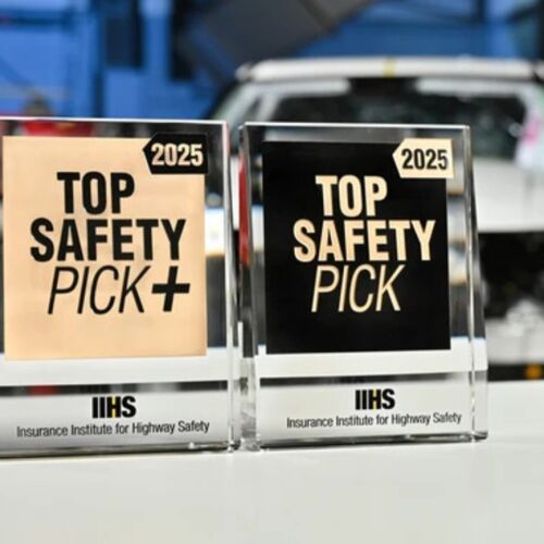 Seis vehículos del año 2025 obtienen el premio Top Safety Pick+ del IIHS