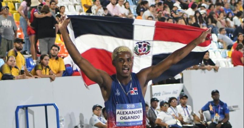 Oro en los 200 metros para Alexander Ogando; Cofil, Agramonte y Paulino bronce