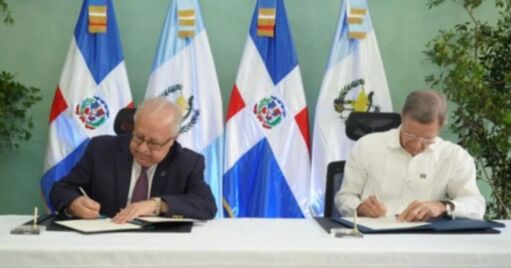 República Dominicana y Guatemala firman acuerdo para potenciar la cooperación económica