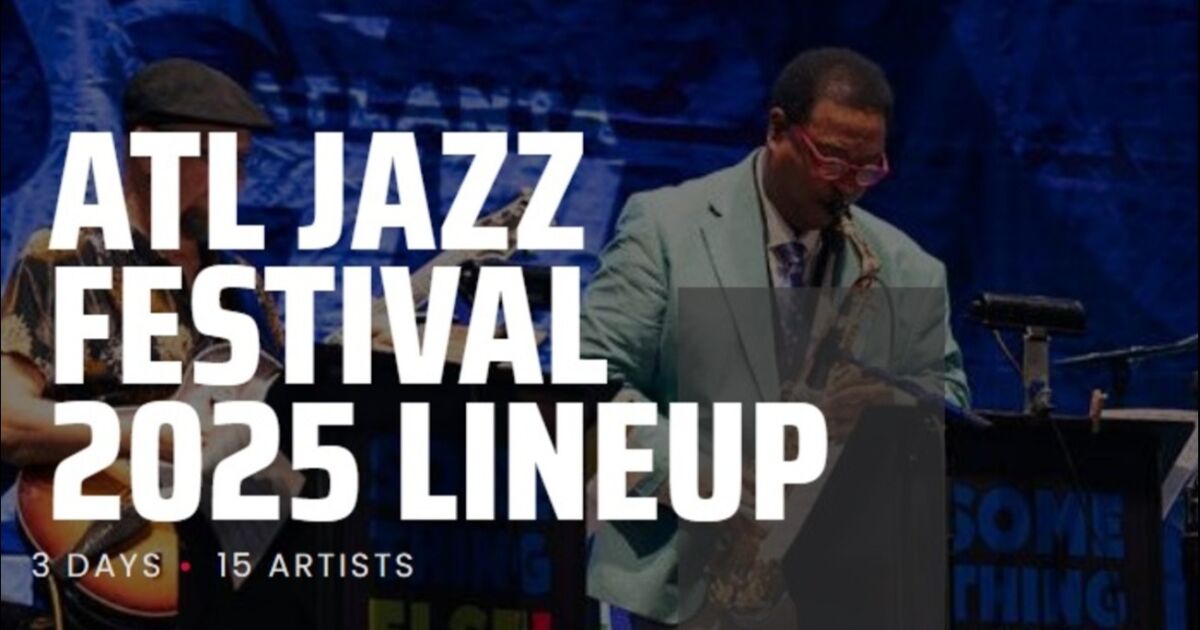 Festival de Jazz anual de Atlanta anuncia cartel de artistas