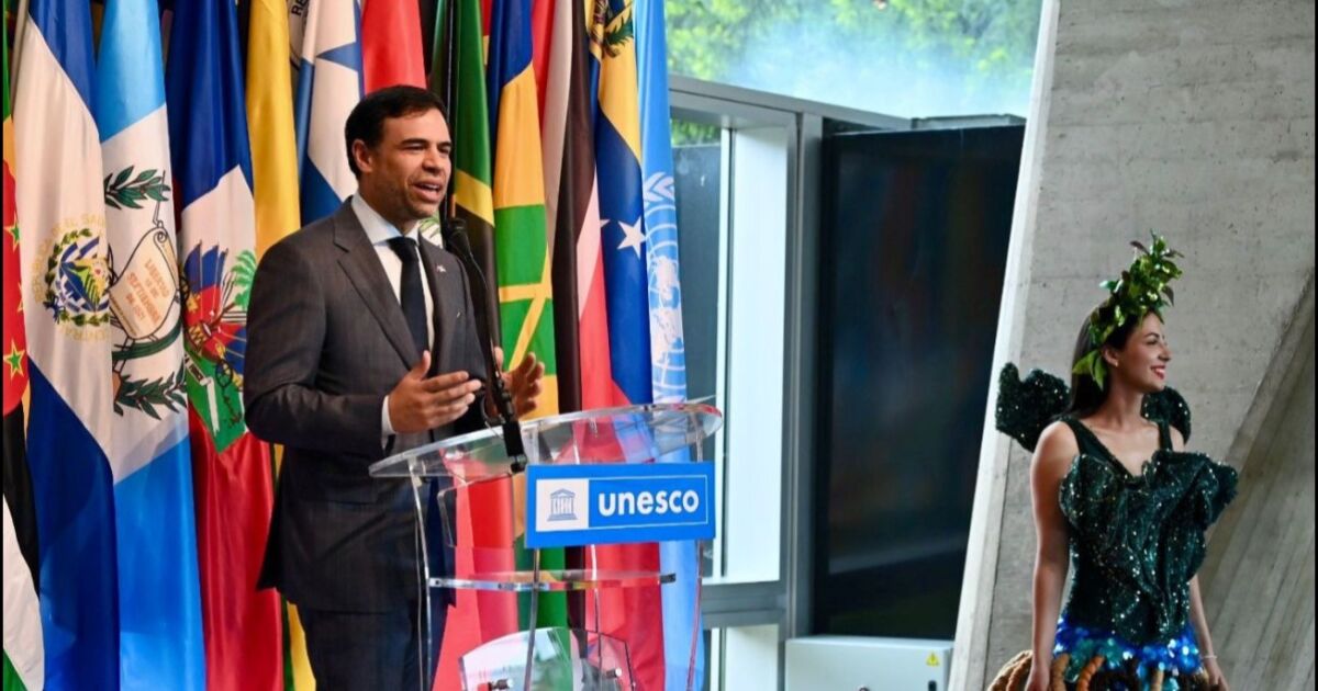 Ministro Roberto Ángel Salcedo encabeza inauguración de la Semana de América Latina y el Caribe en la Unesco