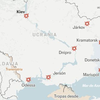 Rusia ataca Ucrania