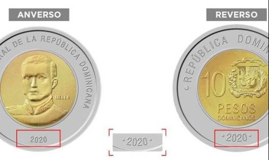 Nueva moneda de RD$10 circulará en el país a partir del próximo lunes