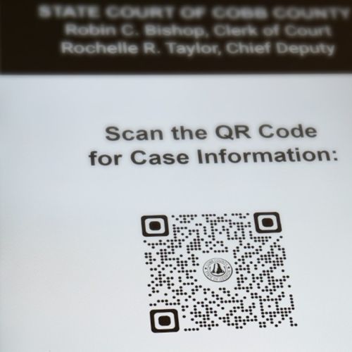 Nuevo código QR para seguimiento de los casos de los tribunales estatales en un solo paso