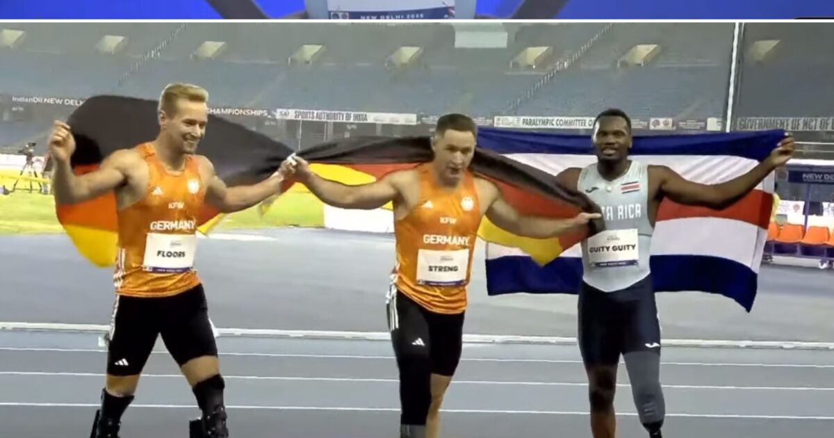 Sherman Güity conquista medalla de bronce en el Mundial de Paratletismo Nueva Delhi 2025