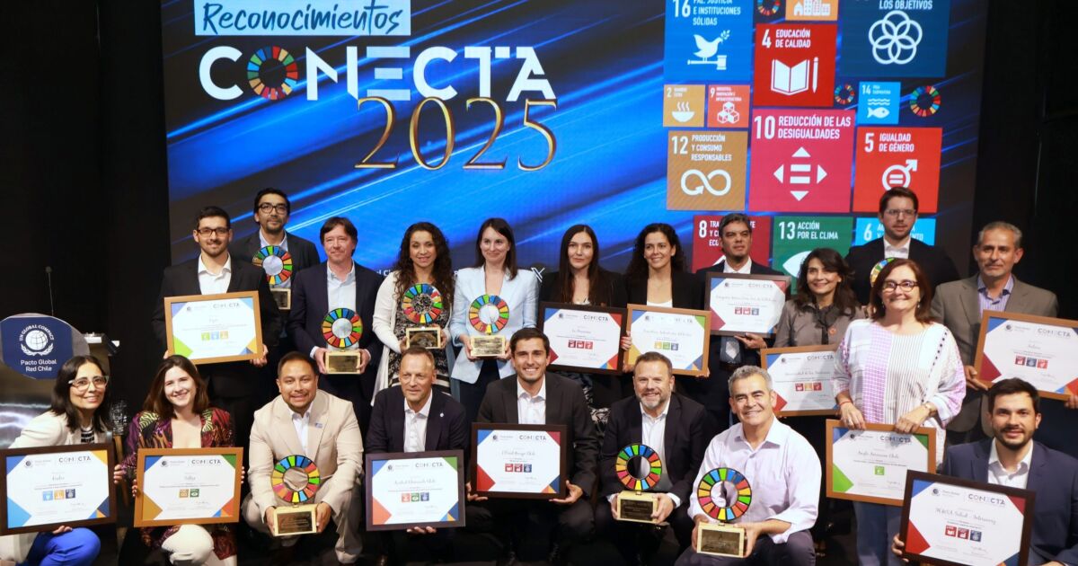 Pacto Global Chile realizó la sexta entrega de los Reconocimientos Empresariales CONECTA 2025