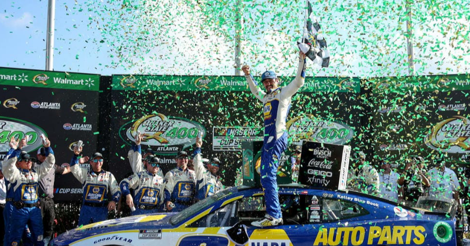 Chase Elliott ganó la Quaker State 400 de la NASCAR Cup Series 2022 en Atlanta