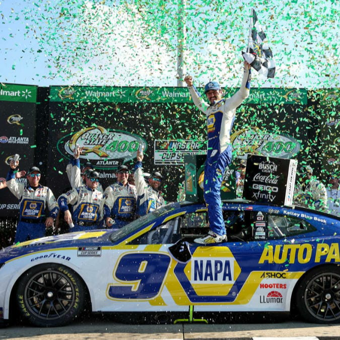 Chase Elliott ganó la Quaker State 400 de la NASCAR Cup Series 2022 en Atlanta