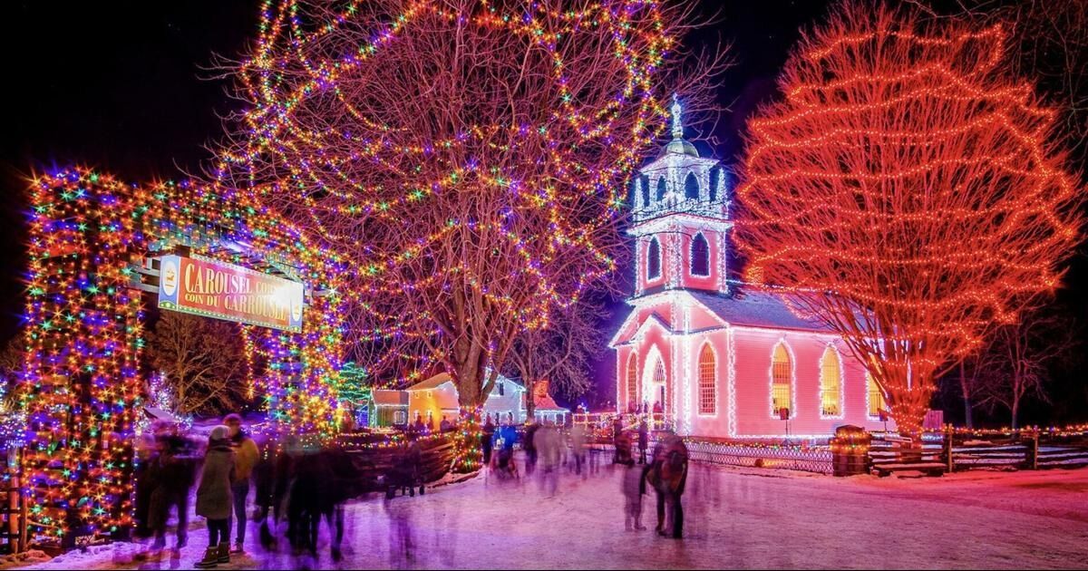 Ontario es el hogar de encantadores pueblos festivos que parecen sacados de películas navideñas