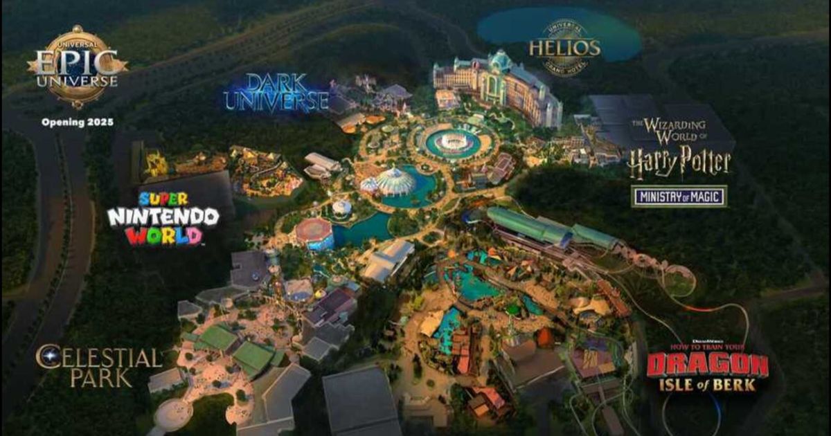 Universal Orlando Resort presenta el primer vistazo al nuevo parque temático: Universal Epic Universe